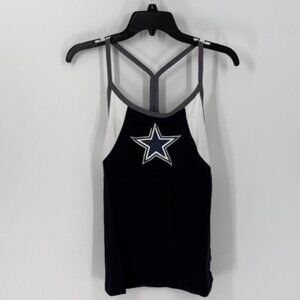 Women's NFL Dallas Cowboys Ribbed Racerback Tank Top XL